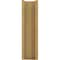Ekena Millwork 6-in W x 18-in D x 22-in H Balboa Trad Rough Cedar Woodgrain TimberThane Outlooker, Primed Tan OUTUR060X18X22BOA04RCPR - alternate 5